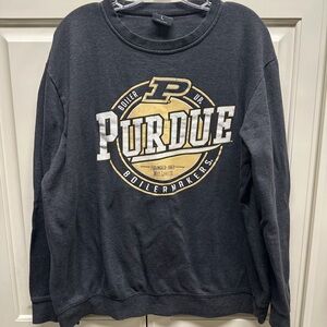 Men's Purdue Sweatshirt crew neck-Large (tends to run smaller).